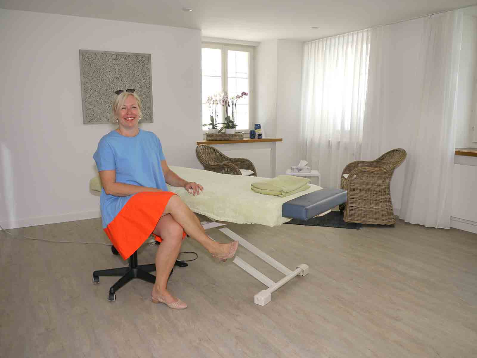 Franziska Kronenberg ist Atemtherapeutin mit Herz und Seele.