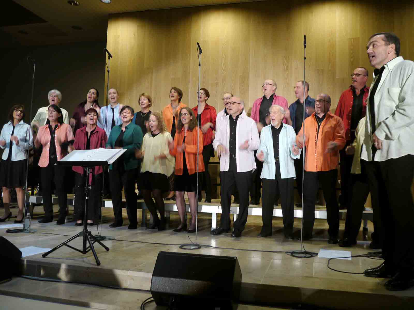 Energiegeladen und immer in Bewegung – die gospelsingers.ch an ihrem 25-Jahre-Jubiläum.