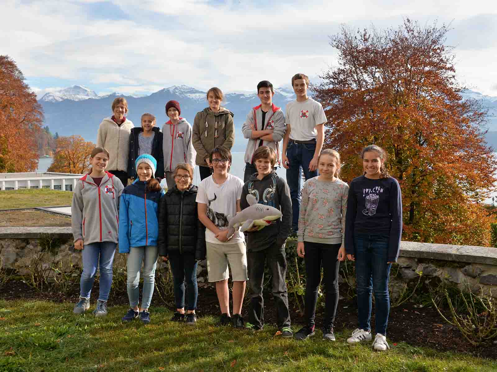 Die SLRG reiste zum Wettkampf nach Oberhofen am Thunersee.