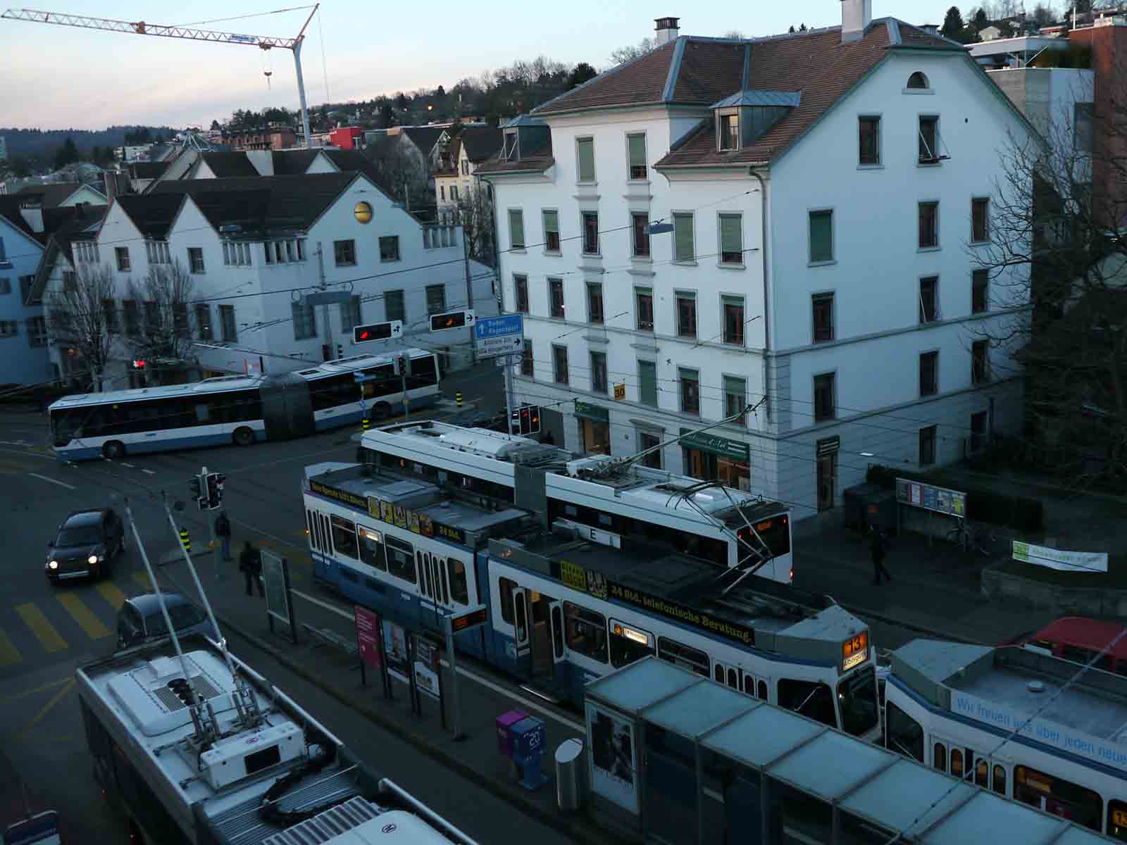 Eine Verbesserung der Umsteigemöglichkeiten von der Buslinie 46 auf die Linie 80 ist nicht in Sicht.