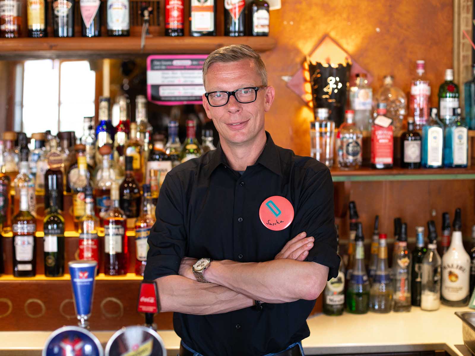 Sascha Dietze ist zurück im Desperado und wieder für das Quartier da.