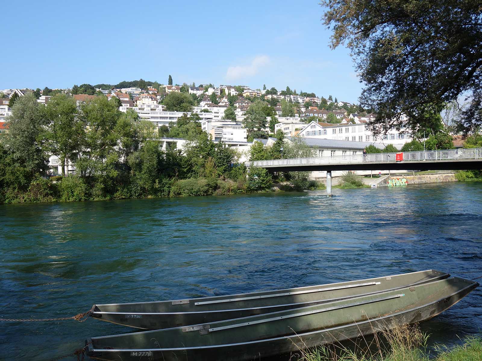 Gemäss Studie ist die Zufriedenheit der Bevölkerung im Quartier «Am Wasser» gross.