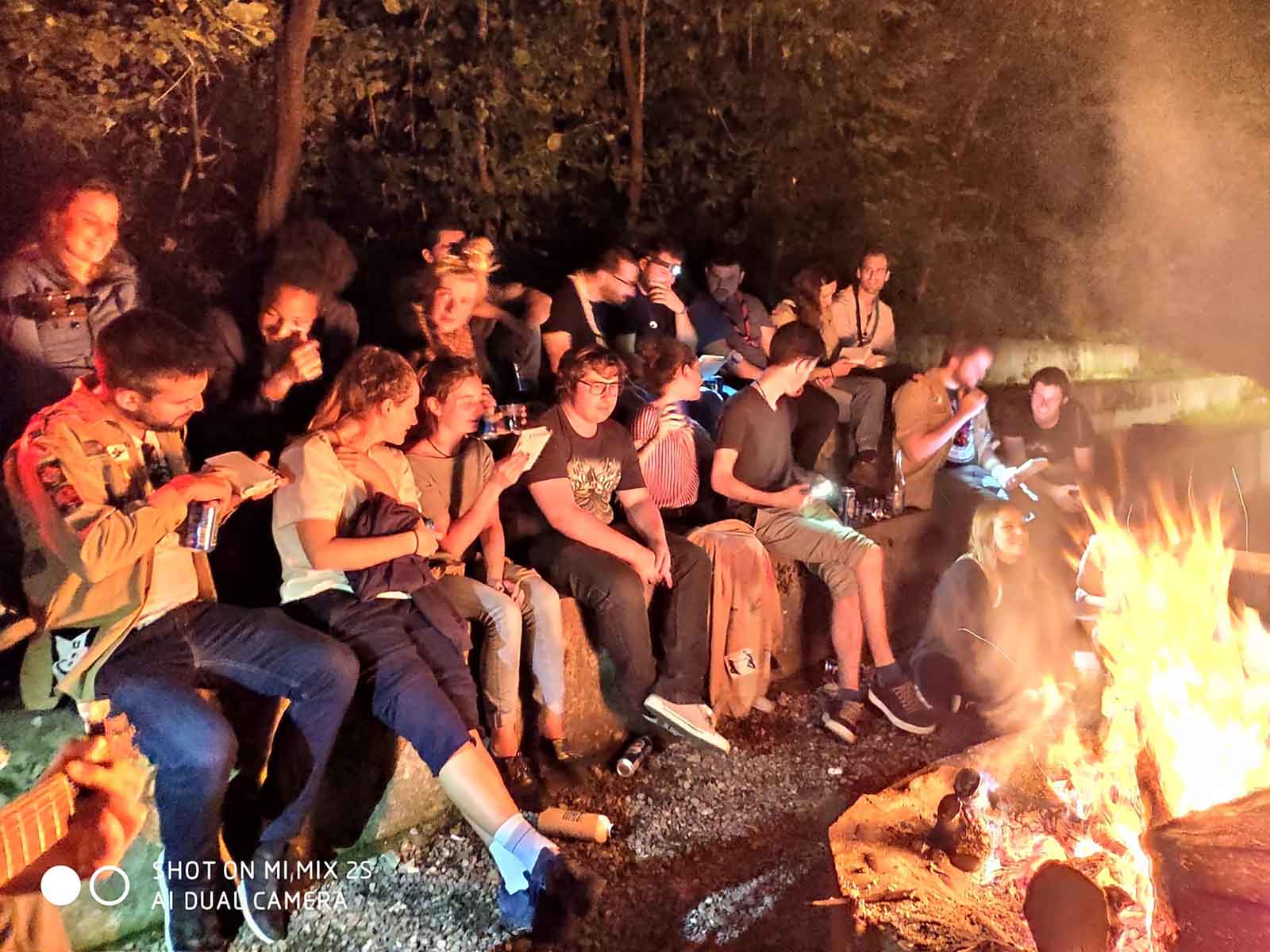Der Sing-Song durfte i einem Lager noch nie fehlen.