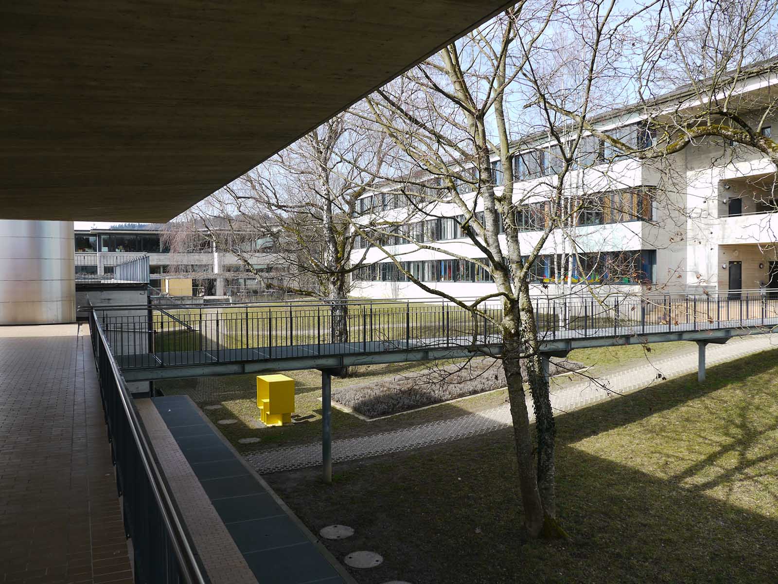Das Schulhaus Rütihof verfügt noch über genügend Kapazität für die kommenden Jahre.