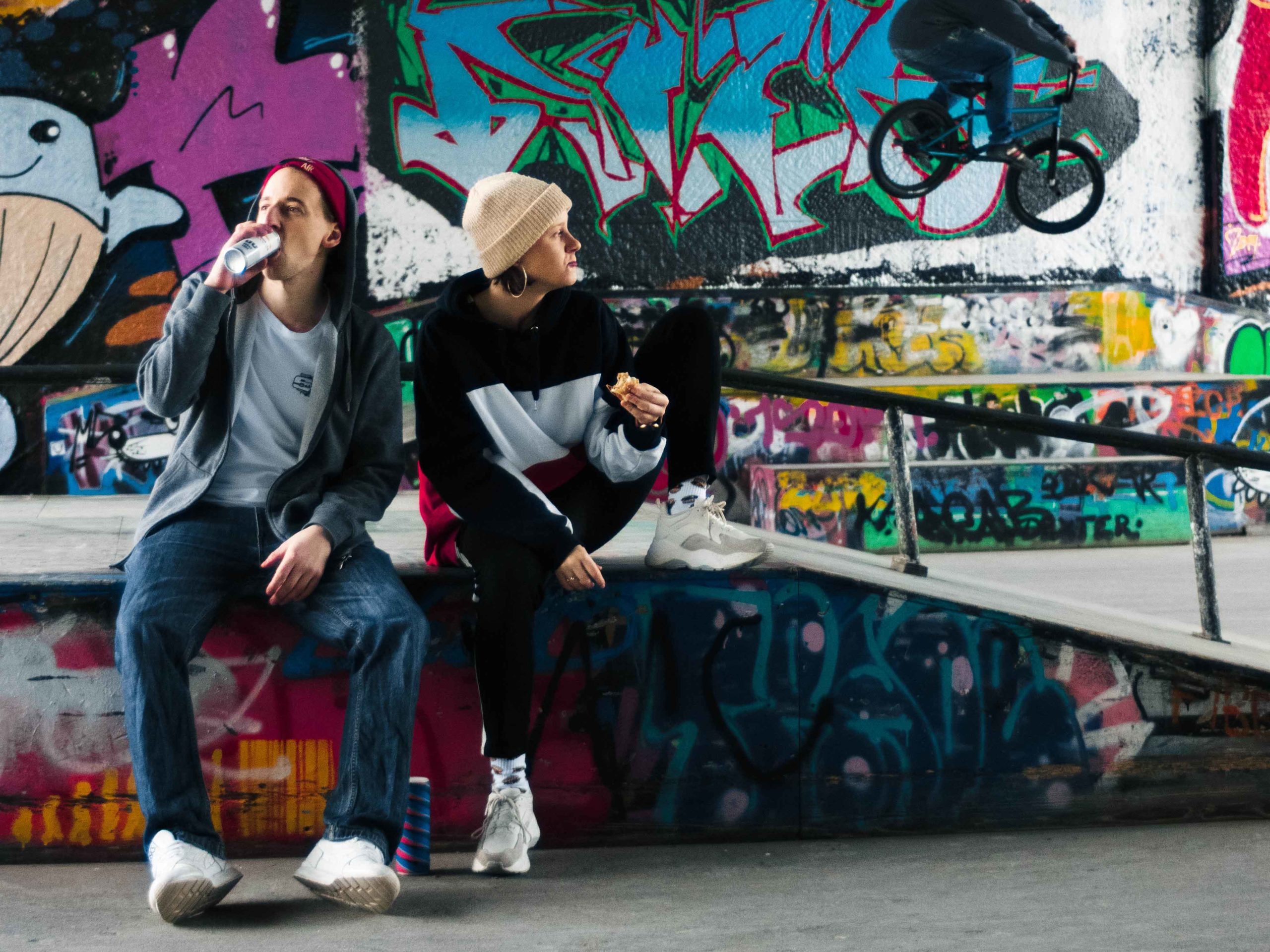 Immer auf der Suche nach dem neusten Stoff aus der HipHop-Welt.
