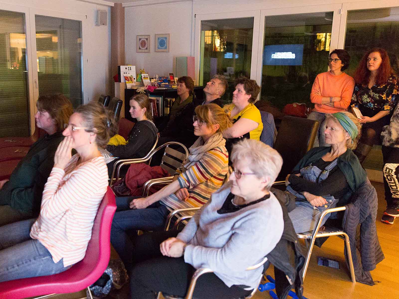 Der Film "The Clean Bin Project" lockte einige Interessierte an.