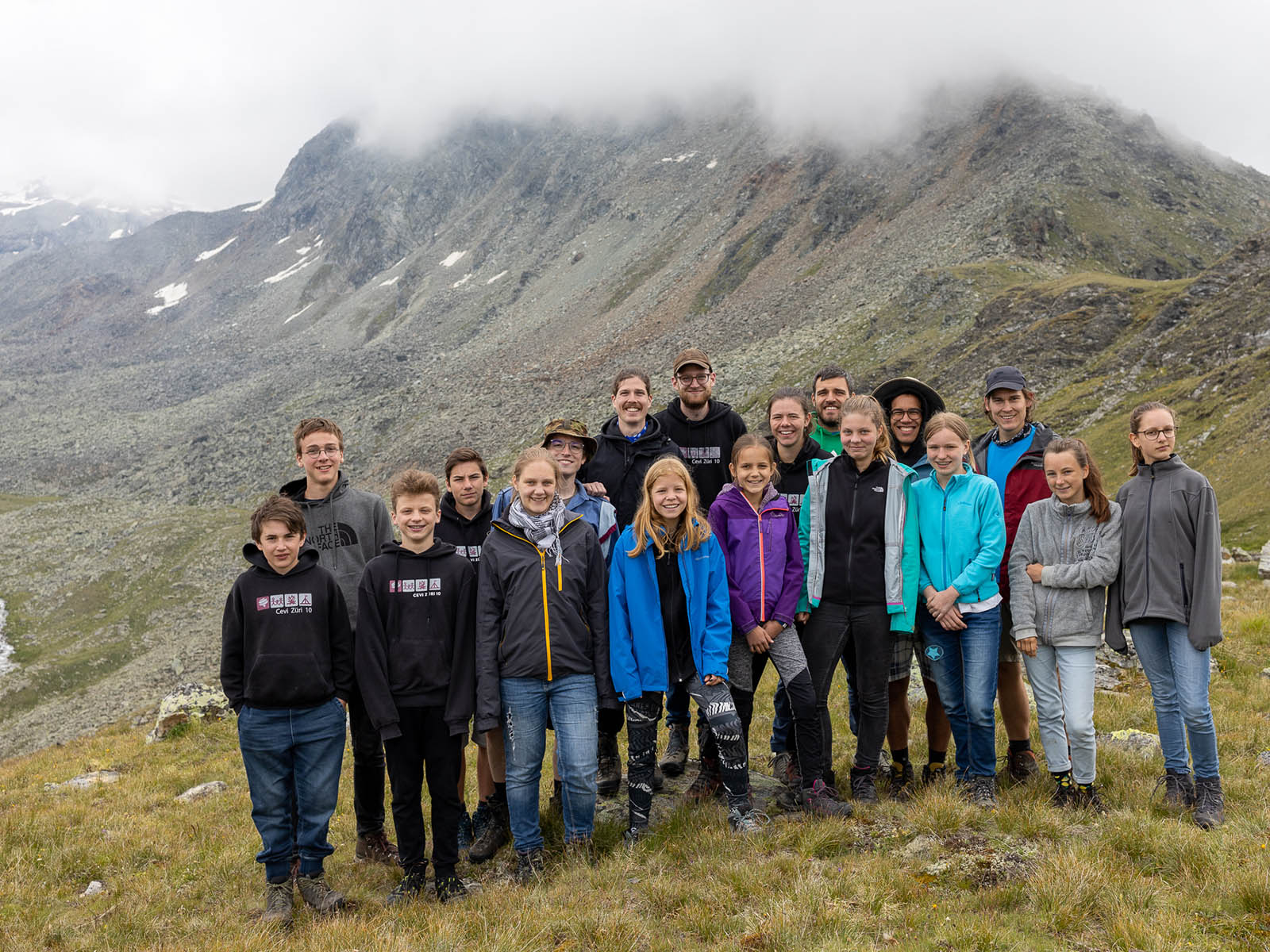 Gruppenbild der grossen Wanderung