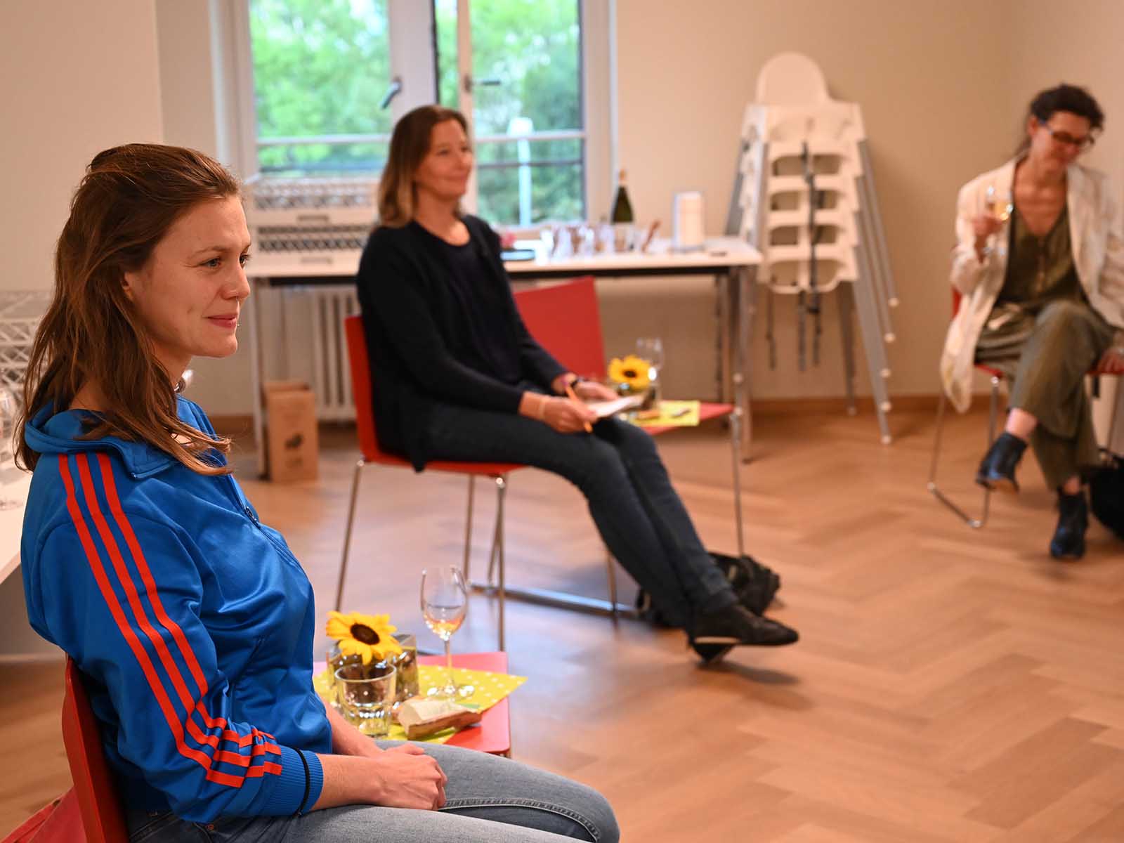 Beim PLanungstreffen werden die Schutzmassnahmen gleich angewendet und vermittelt.
