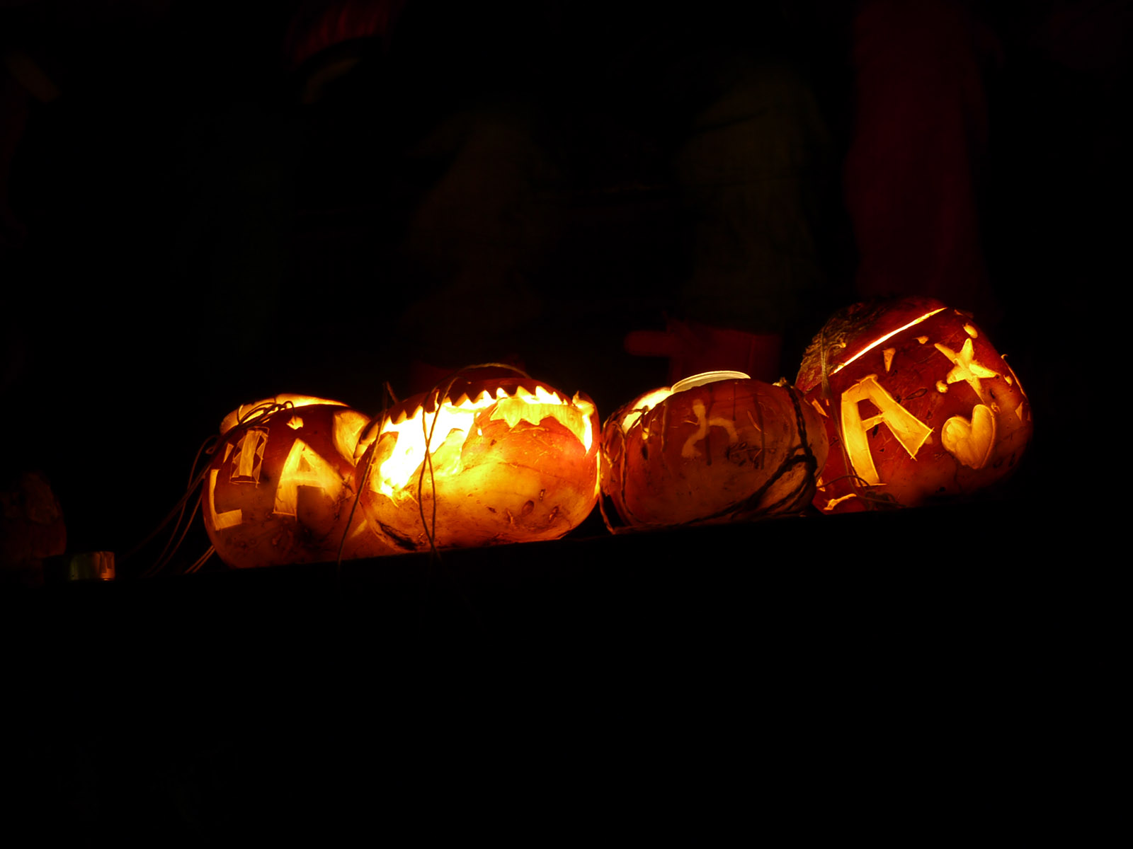 Lichter raus am 7. November 2020.