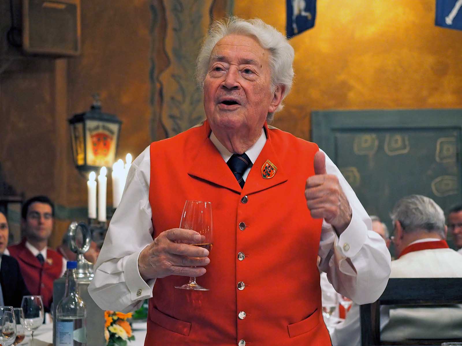 Alt-Zunftmeister Hansheiri Zweifel