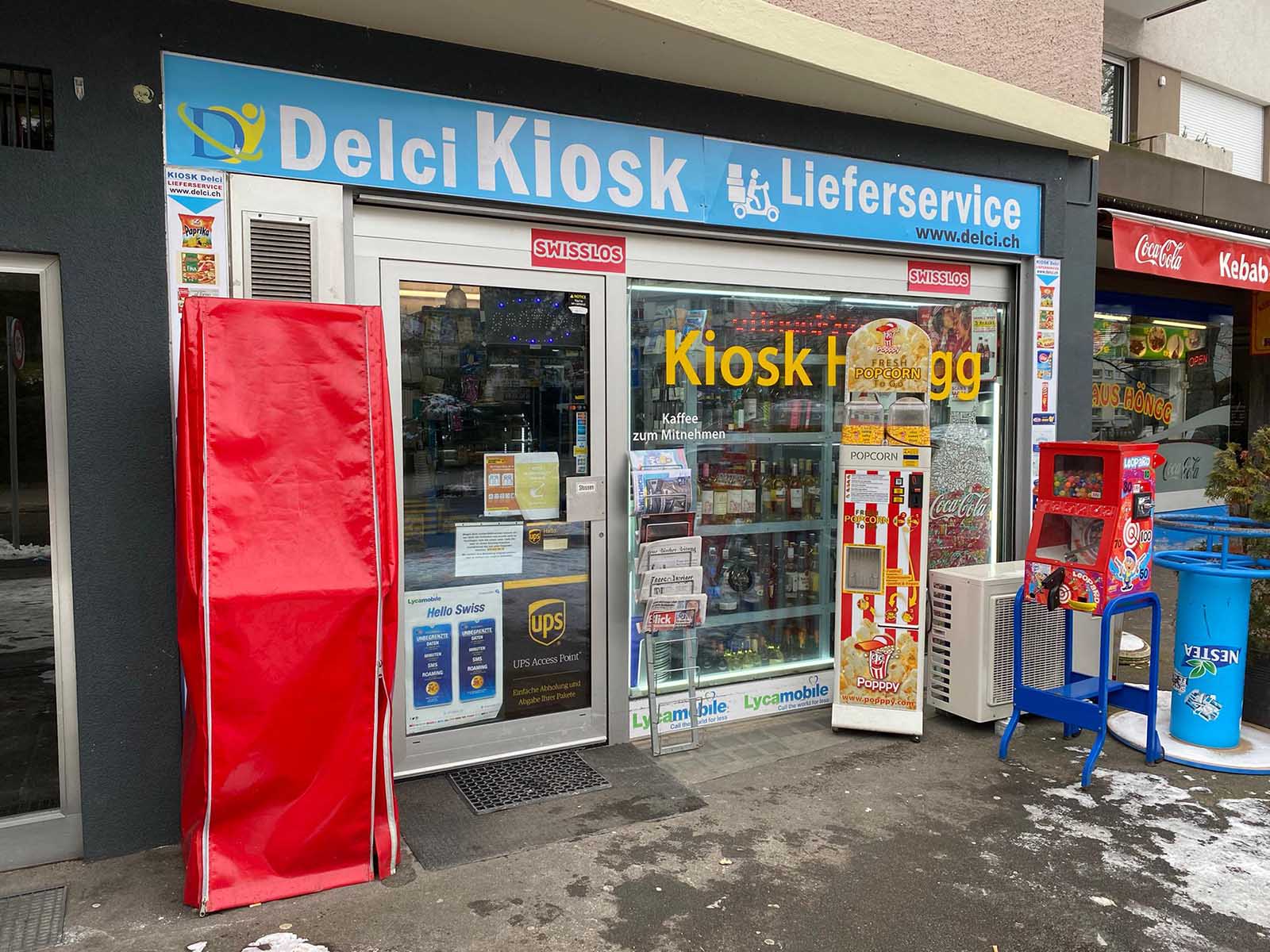 Für ein paar hundert Franken überfiel der Täter den Kiosk am Zwielplatz mit einer Handfeuerwaffe.