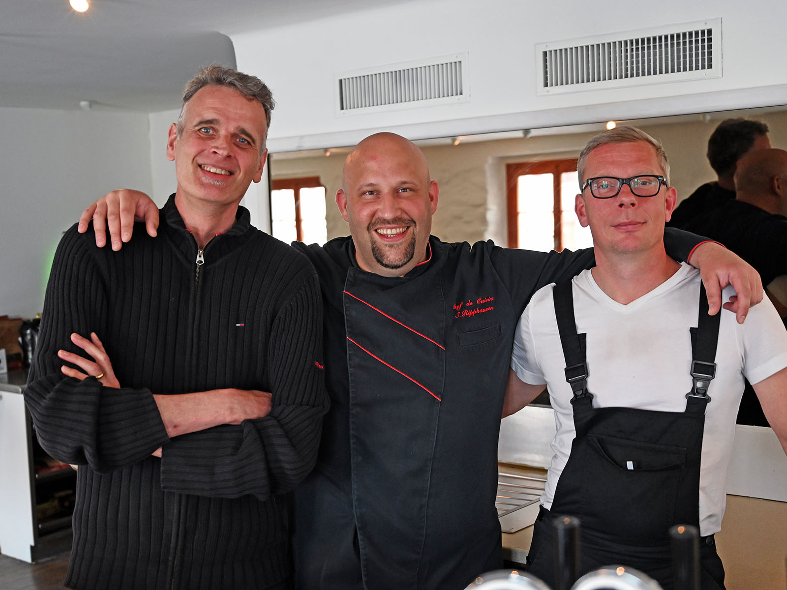 Die neuen Pächter des Restaurants 13/80 in der ehemaligen "Mülihalde" freuen sich auf die Eröffnung Mitte Juni.