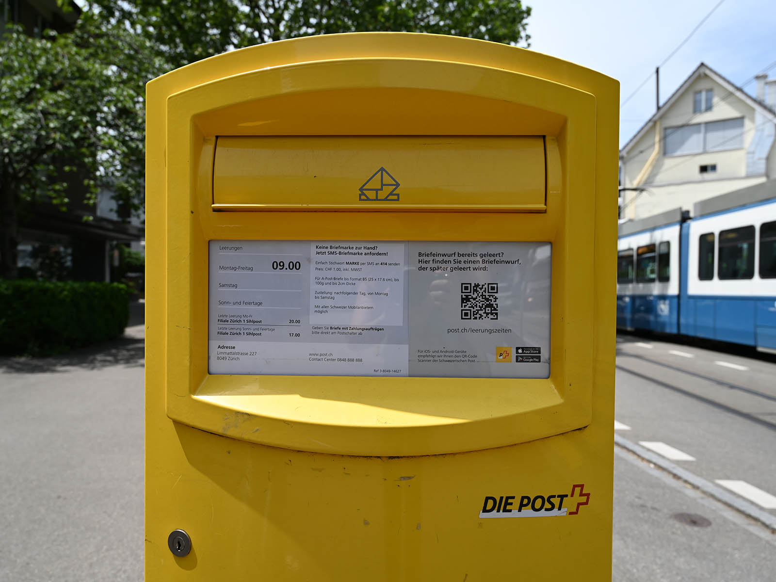 Wer seinen Brief noch am selben Tag auf den Weg schicken will, muss entweder früh raus oder weiter laufen.