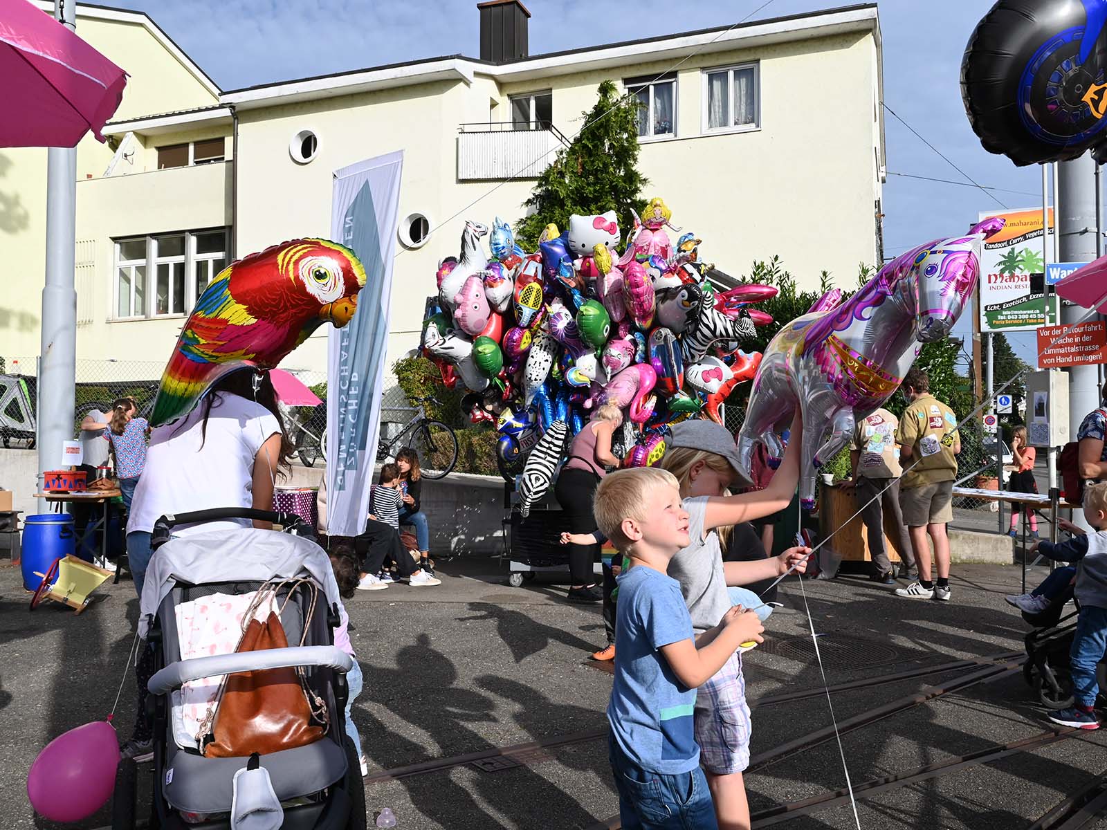 99 Luftballons am Wartaufest.