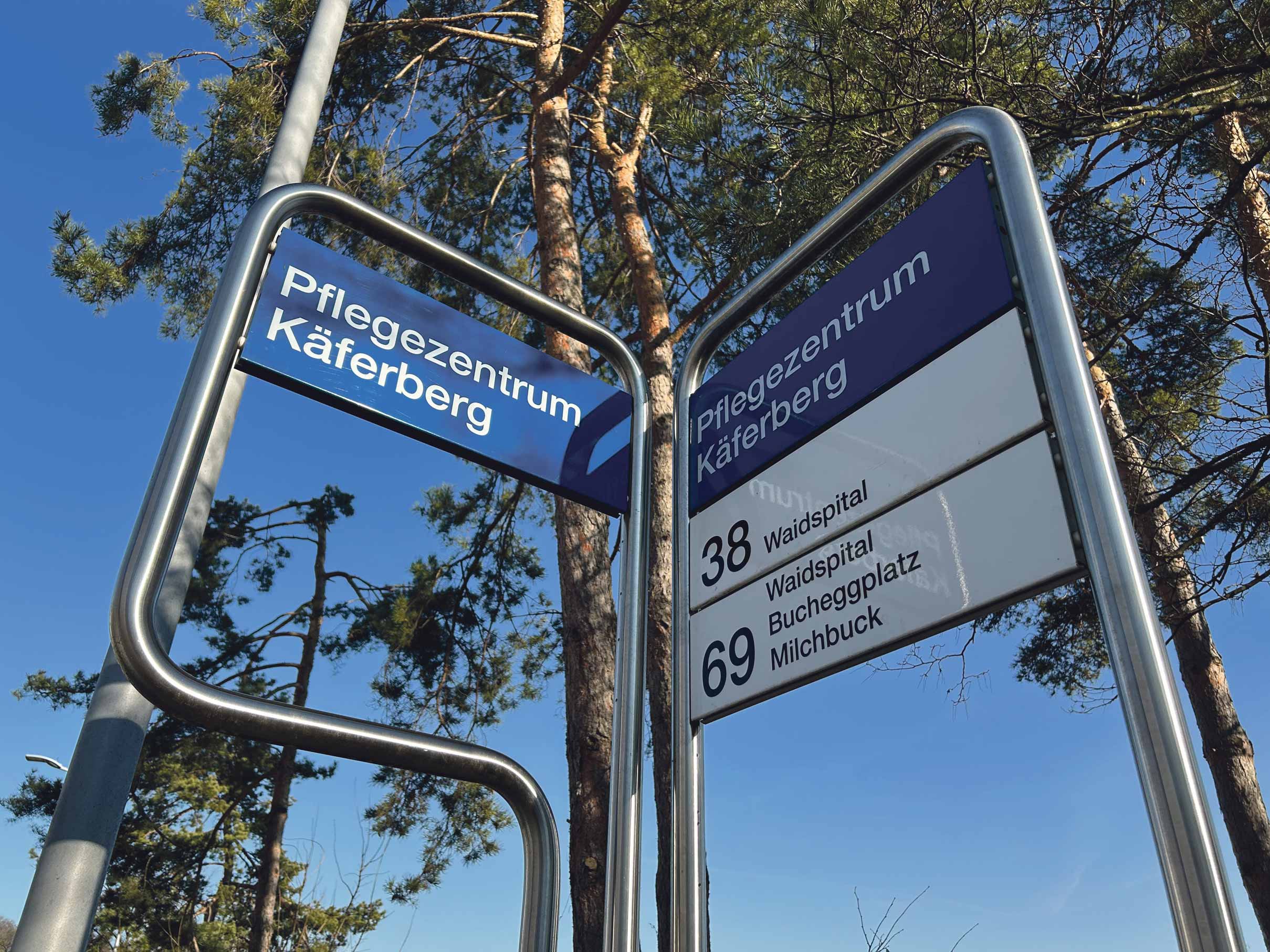 Haltestelle «Pflegezentrum Käferberg» wird umbenannt